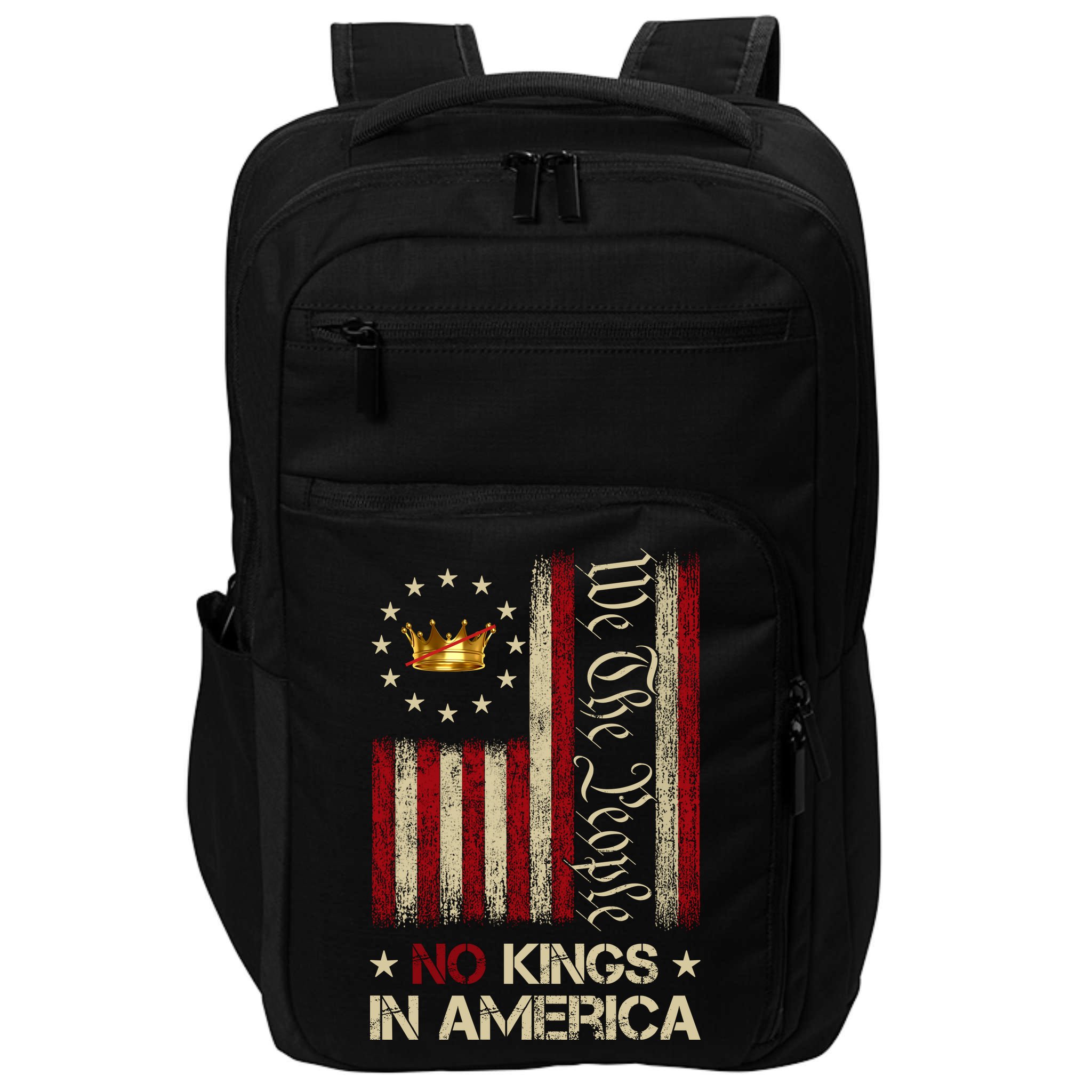 Patriotic Pro-Democracy Protest No Kings In America Impact Tech Backpack
