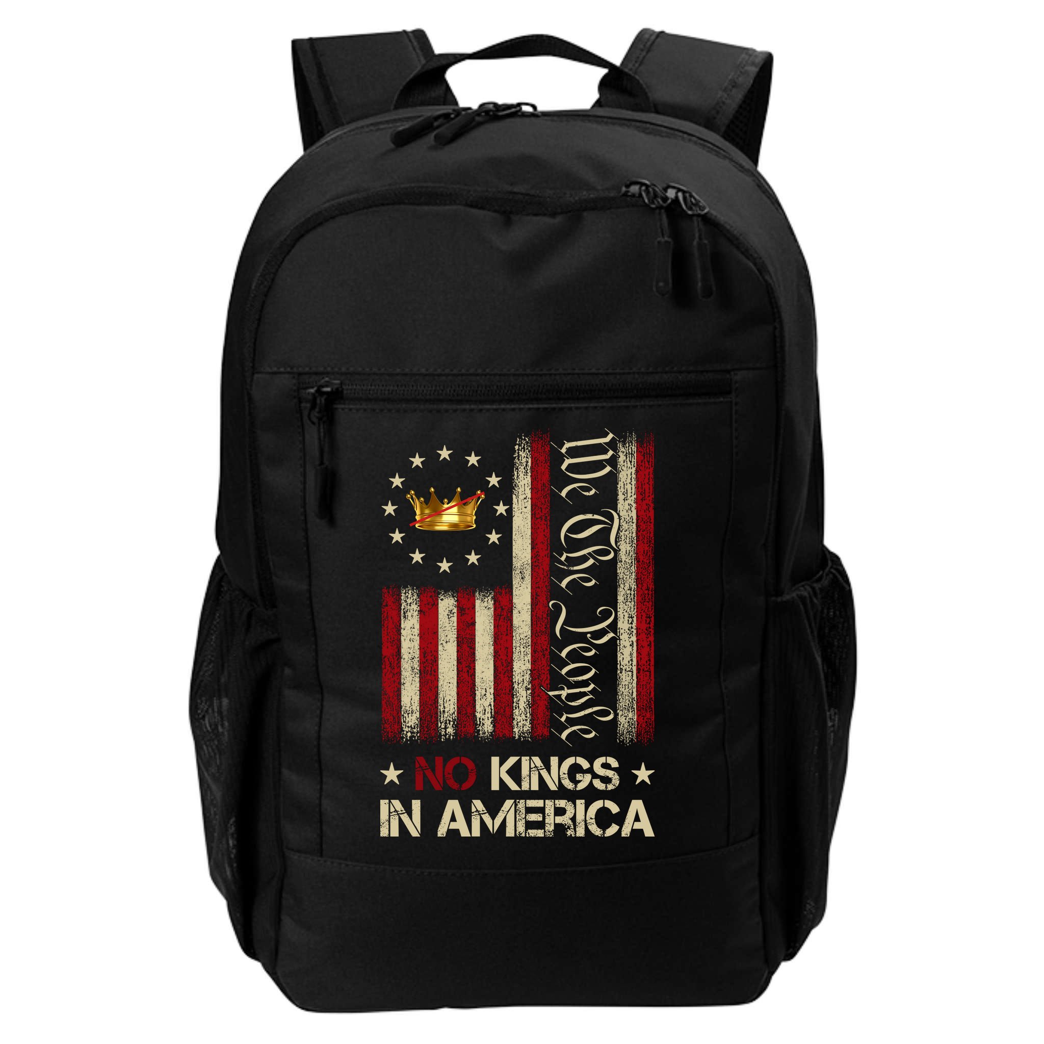 Patriotic Pro-Democracy Protest No Kings In America Backpack