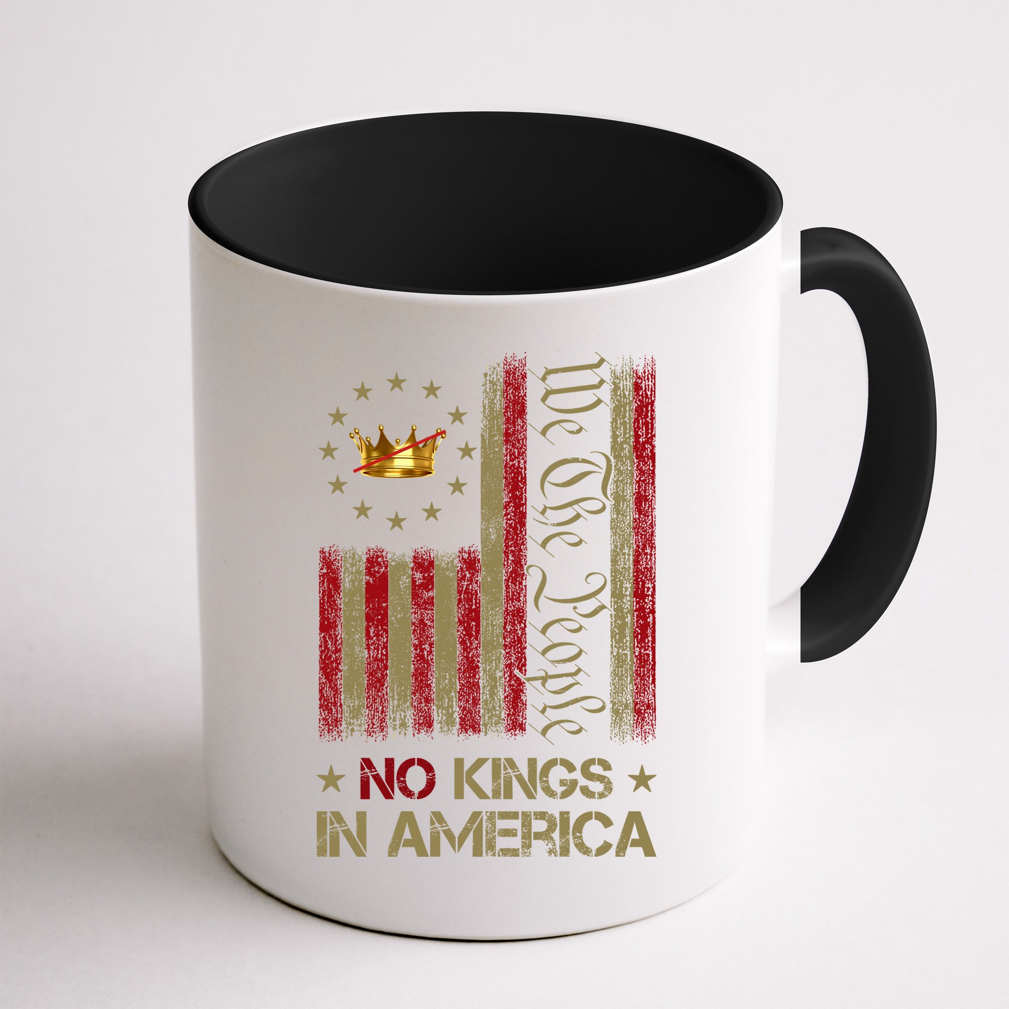Patriotic Pro-Democracy Protest No Kings In America Mug