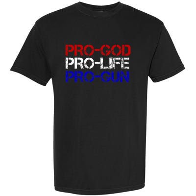 Progod Prolife Progun Conservative Garment-Dyed Heavyweight T-Shirt