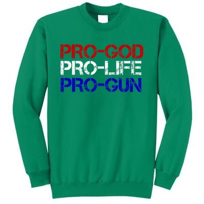 Progod Prolife Progun Conservative Sweatshirt