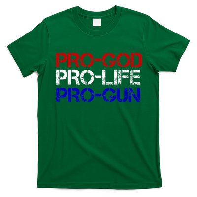 Progod Prolife Progun Conservative T-Shirt