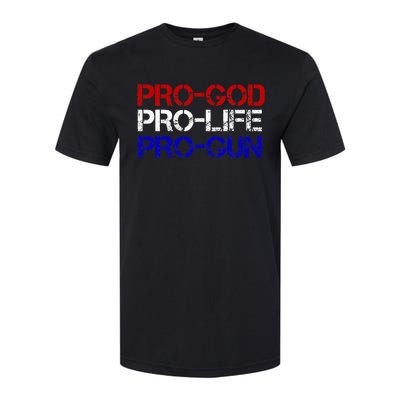 Progod Prolife Progun Conservative Softstyle CVC T-Shirt