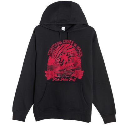 Palm Puff Premium Pullover Hoodie