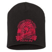 Palm Puff Short Acrylic Beanie
