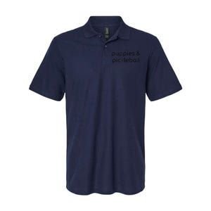 Puppies & Pickleball Softstyle Adult Sport Polo