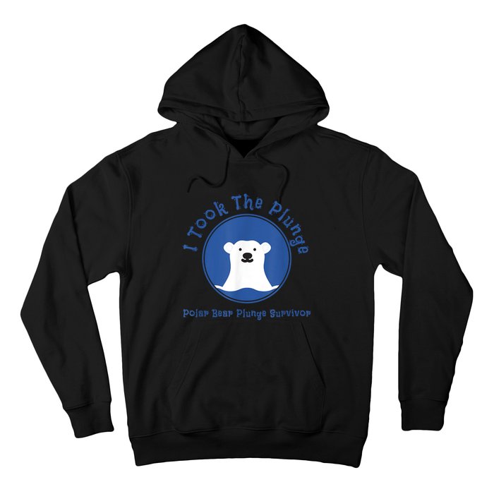 Polar Plunge Polar Bear I Took The Plunge Hoodie