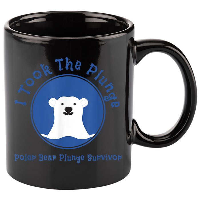 Polar Plunge Polar Bear I Took The Plunge 11oz C Handle Ceramic Mug