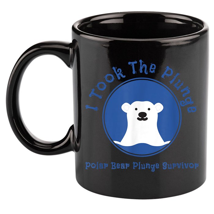 Polar Plunge Polar Bear I Took The Plunge 11oz C Handle Ceramic Mug