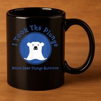 Polar Plunge Polar Bear I Took The Plunge 11oz C Handle Ceramic Mug