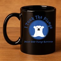 Polar Plunge Polar Bear I Took The Plunge 11oz C Handle Ceramic Mug