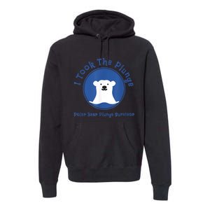 Polar Plunge Polar Bear I Took The Plunge Premium Hoodie