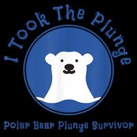 Polar Plunge Polar Bear I Took The Plunge Baby Bodysuit