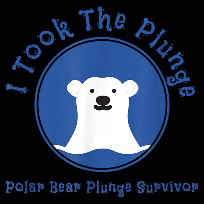 Polar Plunge Polar Bear I Took The Plunge Baby Bodysuit