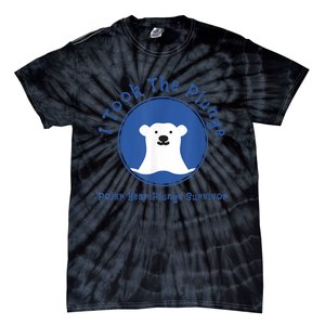 Polar Plunge Polar Bear I Took The Plunge Tie-Dye T-Shirt