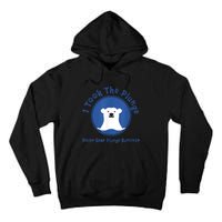 Polar Plunge Polar Bear I Took The Plunge Tall Hoodie