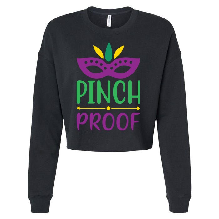 Pinch Proof Cropped Pullover Crew