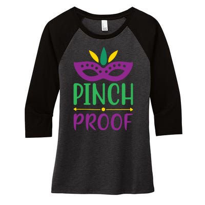 Pinch Proof Women's Tri-Blend 3/4-Sleeve Raglan Shirt