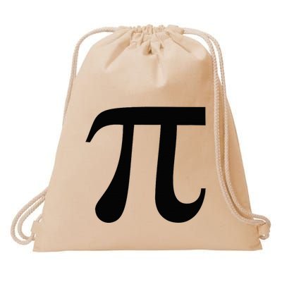 Pumpkin Pi Pie Funny Math Pun Thanksgiving Halloween Costume Drawstring Bag