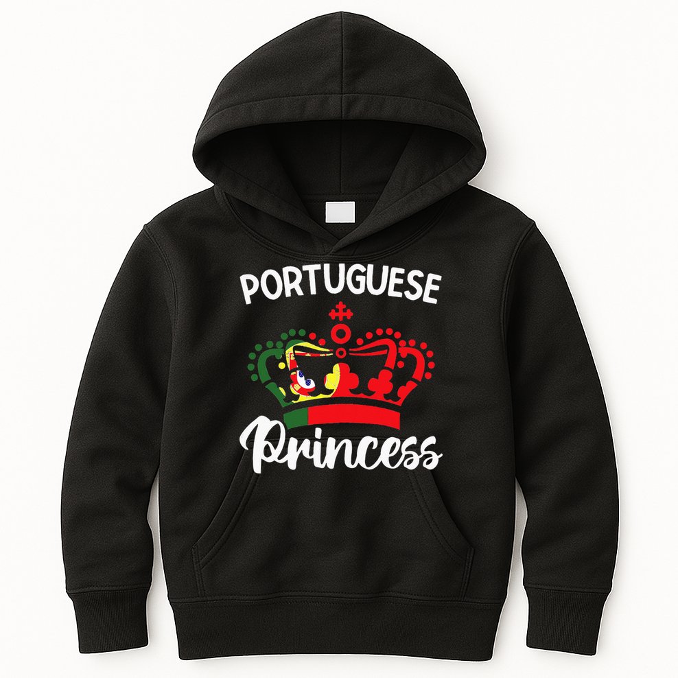 Princess Portugal Portuguese Kids Hoodie