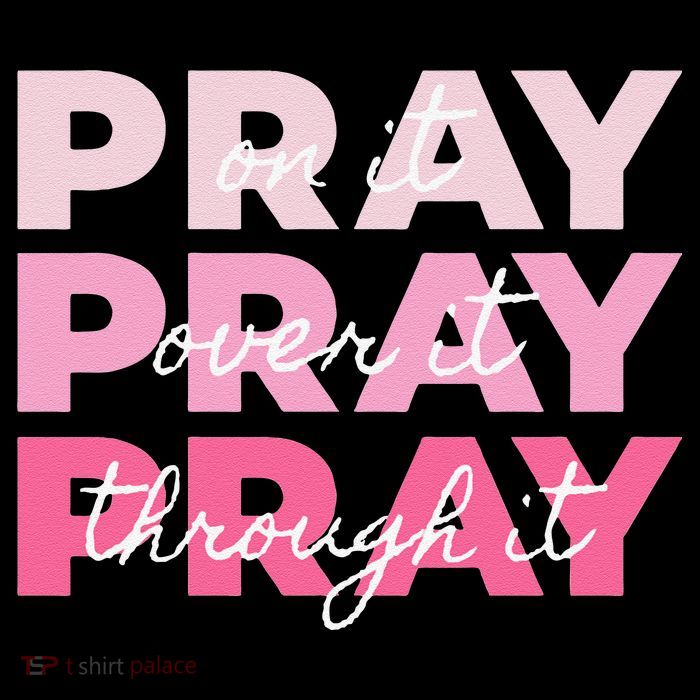 Pray Pray Pray Pray On It Pray Over It Pray Through It Sustainable Bucket Hat