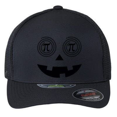 Pumpkin Pi Pie Funny Math Pun Thanksgiving Halloween Costume Flexfit Unipanel Trucker Cap