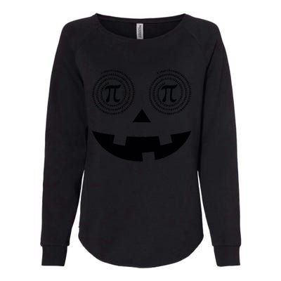 Pumpkin Pi Pie Funny Math Pun Thanksgiving Halloween Costume Womens California Wash Sweatshirt