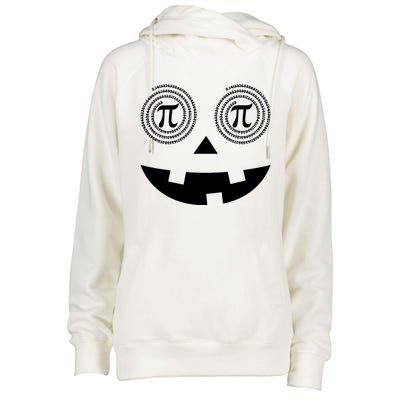 Pumpkin Pi Pie Funny Math Pun Thanksgiving Halloween Costume Womens Funnel Neck Pullover Hood