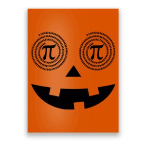 Pumpkin Pi Pie Funny Math Pun Thanksgiving Halloween Costume Poster