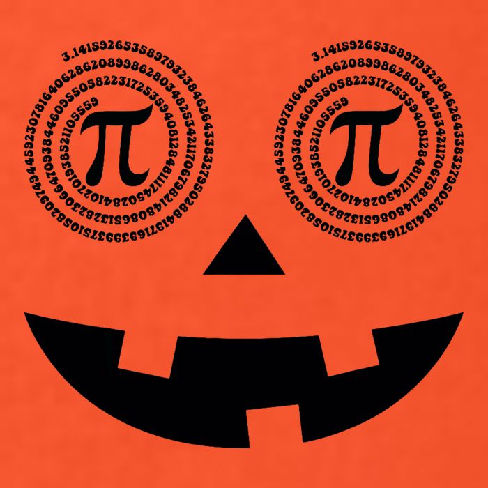 Pumpkin Pi Pie Funny Math Pun Thanksgiving Halloween Costume Premium T-Shirt