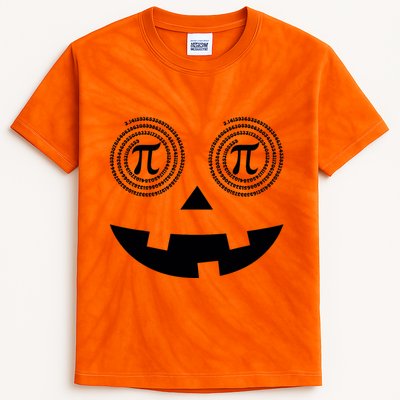 Pumpkin Pi Pie Funny Math Pun Thanksgiving Halloween Costume Kids Tie-Dye T-Shirt