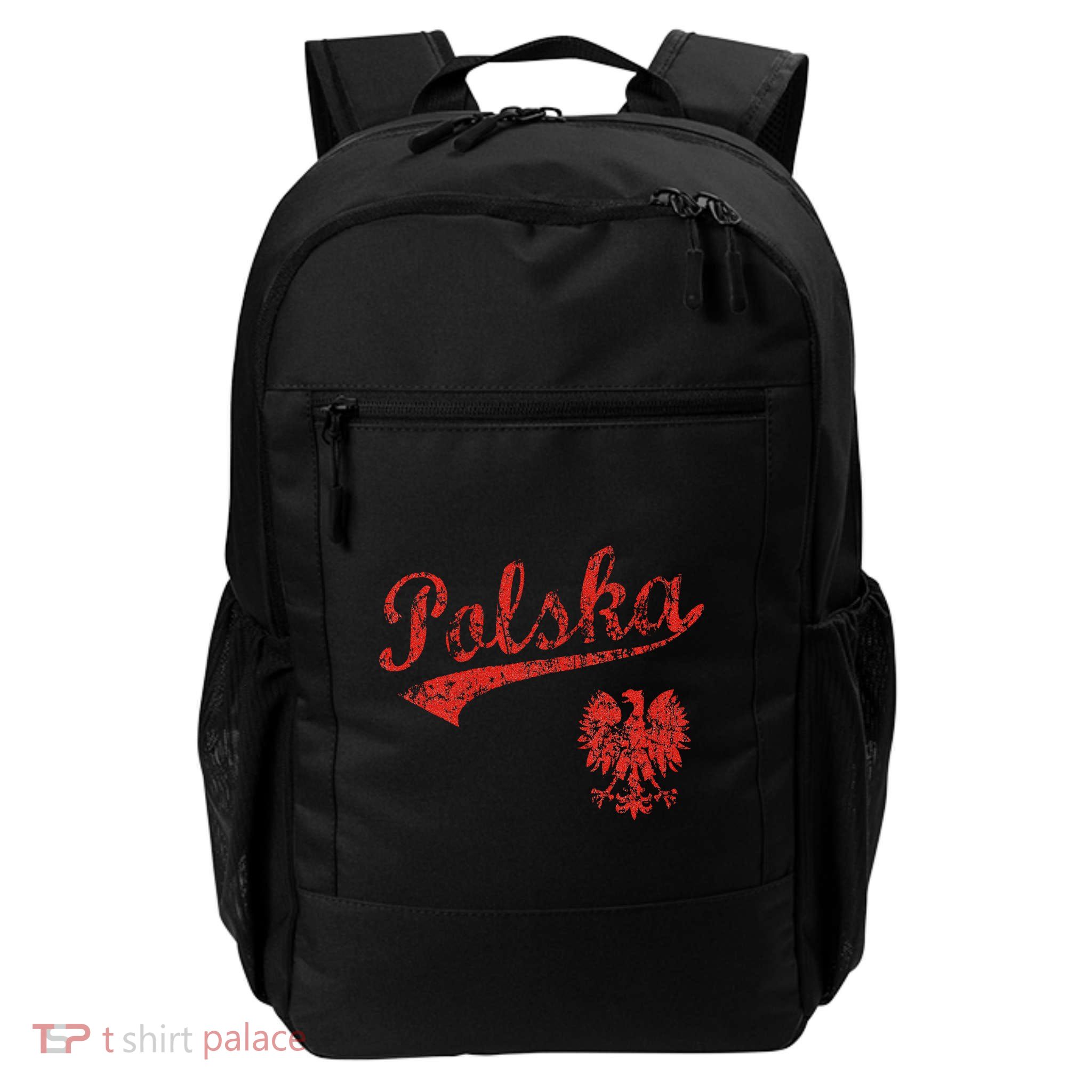 Polska Polish Poland Polski Family Heritage Backpack