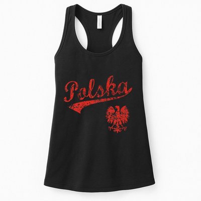 Polska Polish Poland Polski Family Heritage Womens Tank Top