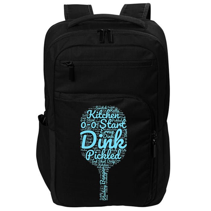 Pickleball Phrases Pickleball Impact Tech Backpack