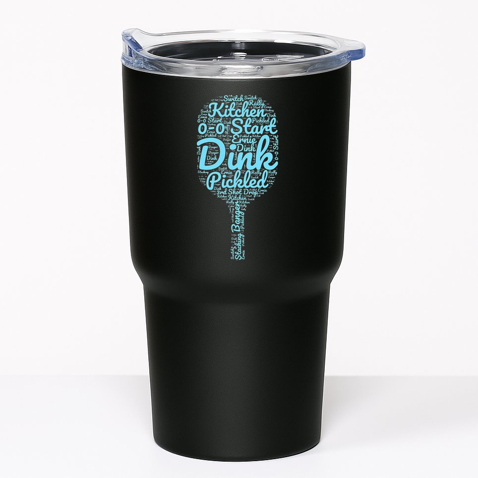 Pickleball Phrases Pickleball Tumbler