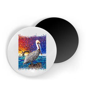 Pelican Pixelated Magnet