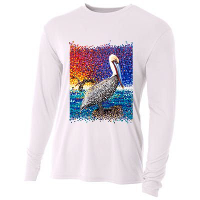 Pelican Pixelated Cooling Performance Long Sleeve Crew