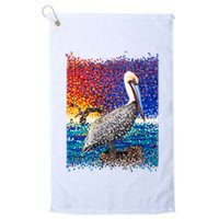 Pelican Pixelated Golf Towel