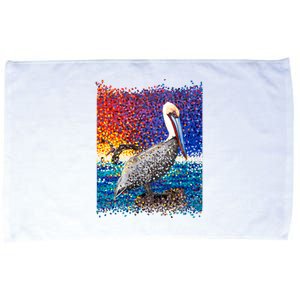 Pelican Pixelated Microfiber Hand Towel