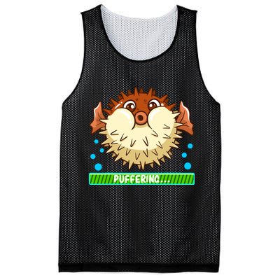 Pufferfish Puffering Puffers Tetraodontidae Fish Boy Girl Mesh Reversible Basketball Jersey Tank