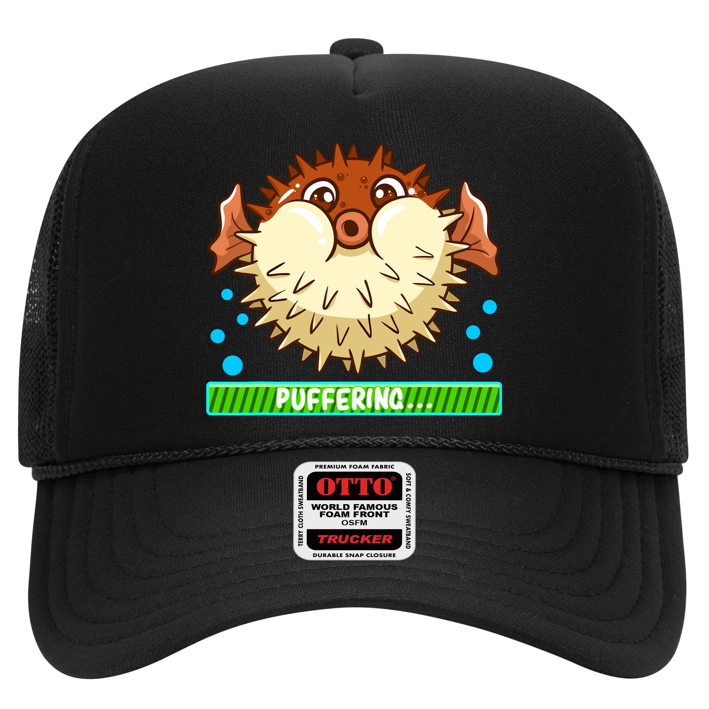 Pufferfish Puffering Puffers Tetraodontidae Fish Boy Girl Hat