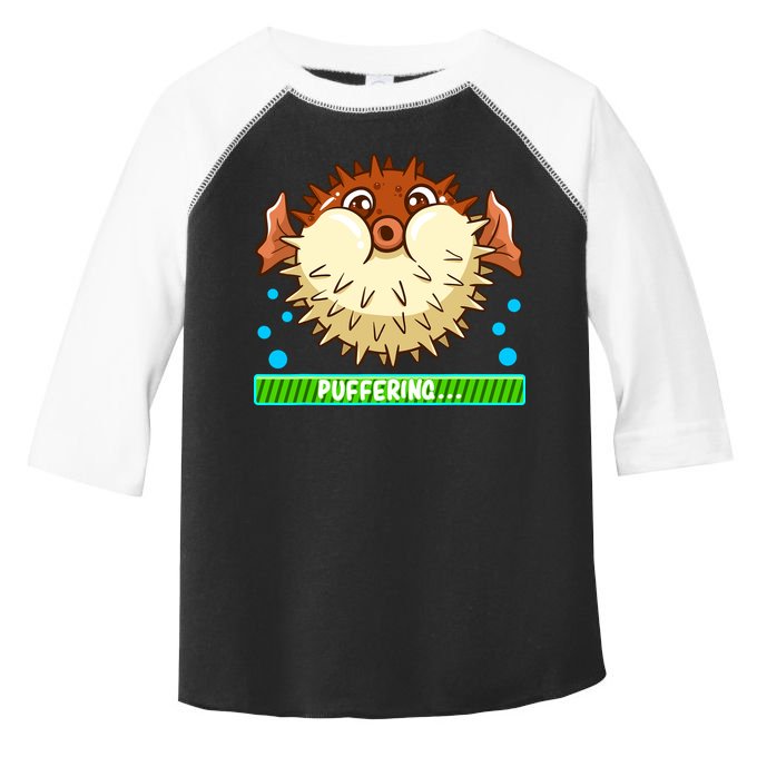 Pufferfish Puffering Puffers Tetraodontidae Fish Boy Girl Toddler Fine Jersey T-Shirt