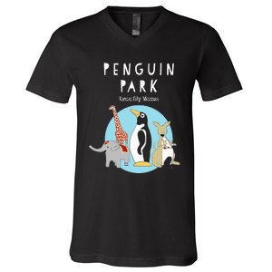 Penguin Park V-Neck T-Shirt