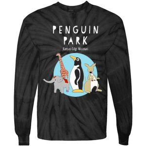 Penguin Park Tie-Dye Long Sleeve Shirt