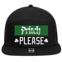 Pritch Please 7 Panel Mesh Trucker Snapback Hat