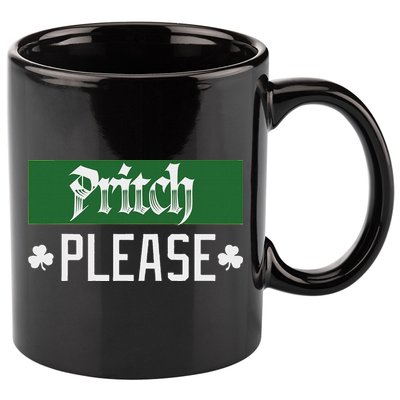 Pritch Please 11oz C Handle Ceramic Mug