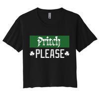 Pritch Please Women's Crop Top Tee