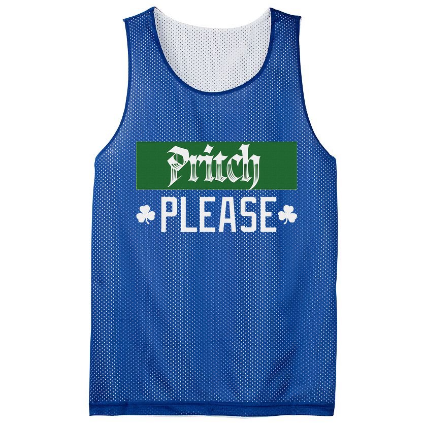 Pritch Please Mesh Reversible Basketball Jersey Tank