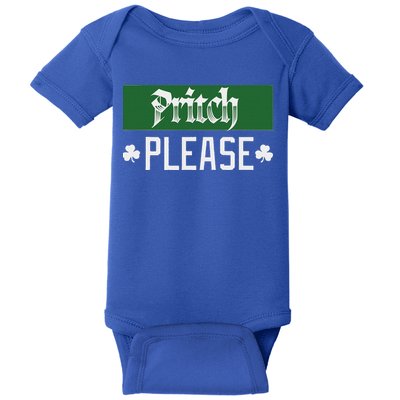 Pritch Please Baby Bodysuit