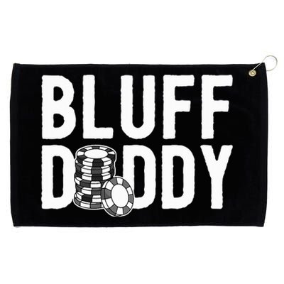 Poker Player Poker Cards Game I Bluff Bluffing Grommeted Golf Towel